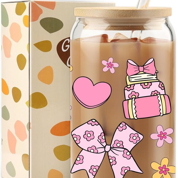 Books & Bows Tumbler - Picture 1 of 4